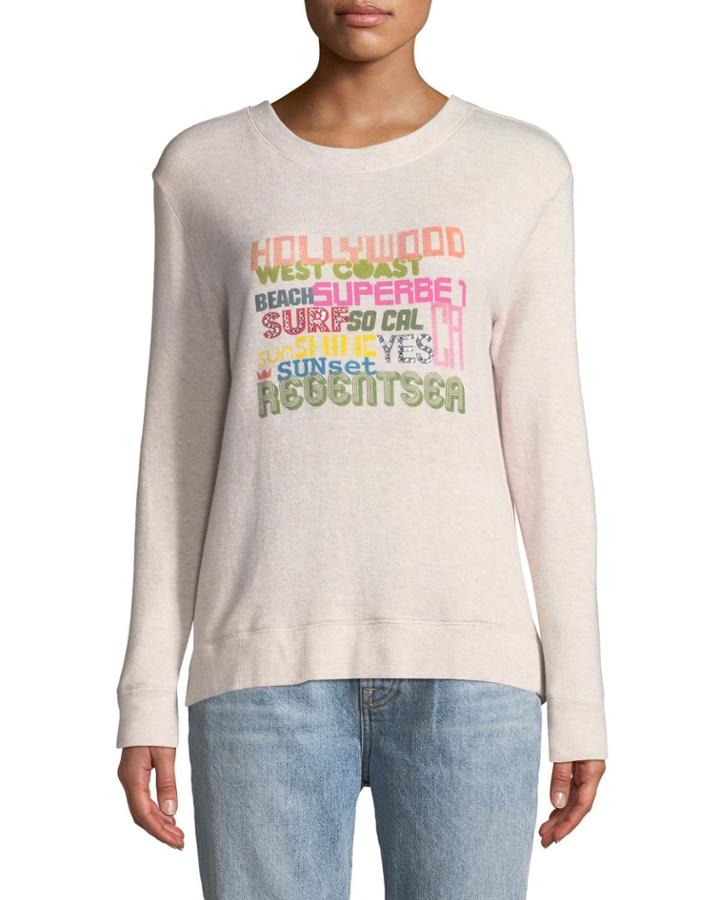 Bay St. Hollywood Graphic Pullover