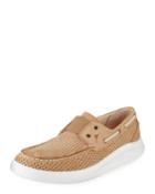 Men's Aeonian Perforated Leather Slip-on