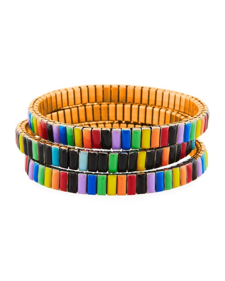 Watch Out Stretch Bracelet,