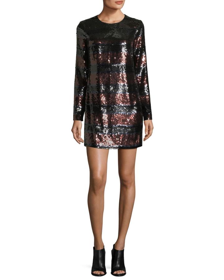 Breakers Jewel-neck Sequin