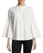 Goldie Crinkled Bell-sleeve