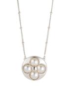 Multi-pearl Pendant Necklace