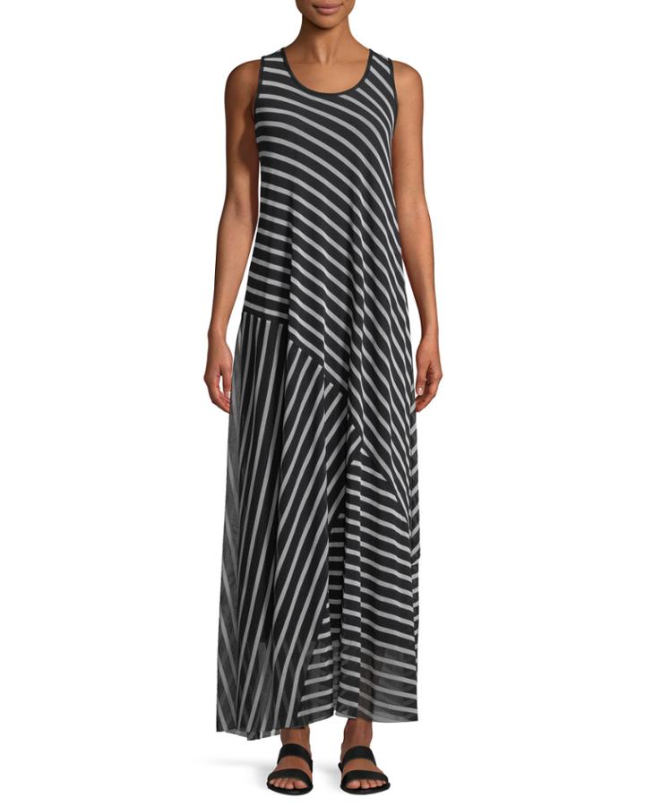 Striped Patch Sleeveless