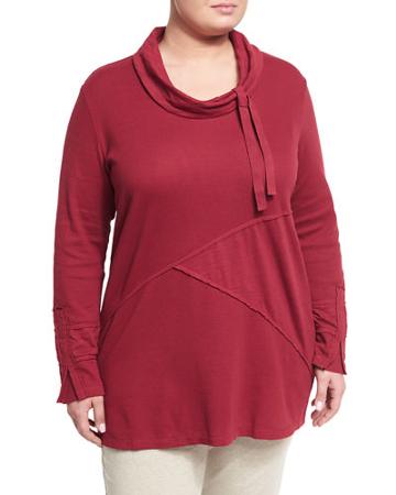 Whimsical Cowl Tunic Top,