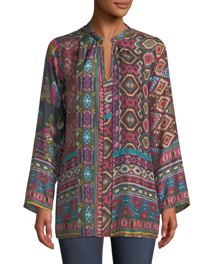 Emilia Silk Georgette Printed Blouse