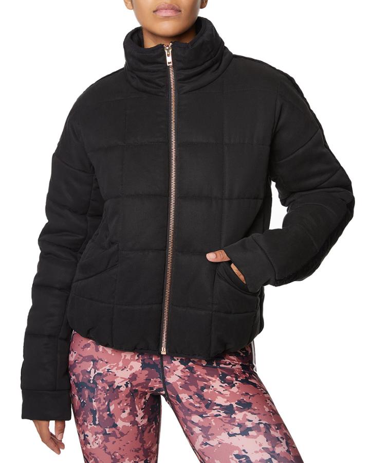 Quilted Active-set Flight Jacket
