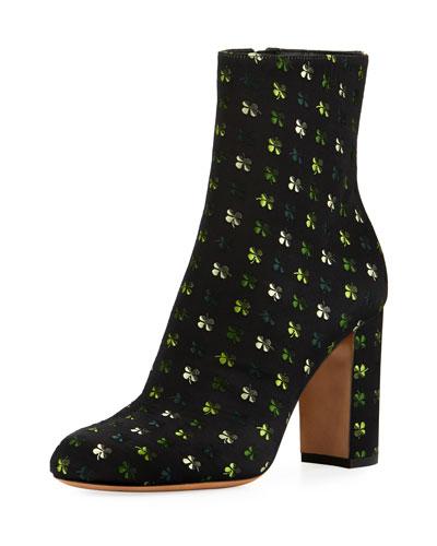Clover-jacquard High Boot,