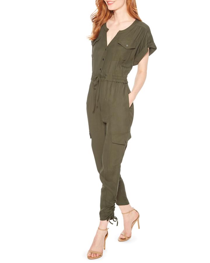 Cayman Short-sleeve Jumpsuit