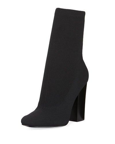 Hailey Stretchy High-top Bootie