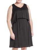 Chelsea Sleeveless Overlay Dress,