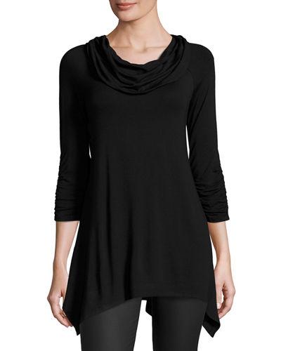 3/4 Slv Shirred