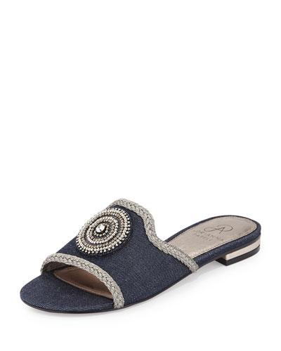 London Beaded Slide