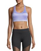 Reign Racerback Sports Bra, Purple