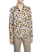 Floral Button Front
