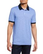 Men's Knitted Oxford Polo