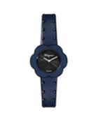 30mm Flower Watch W/ Leather