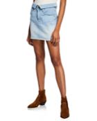 Le High Mini Fold-over Denim