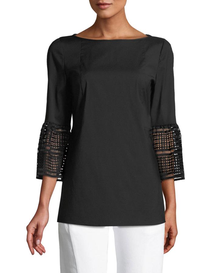 Marisa Bell-sleeve Blouse