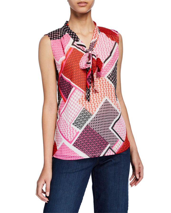Mix Pattern Blouse