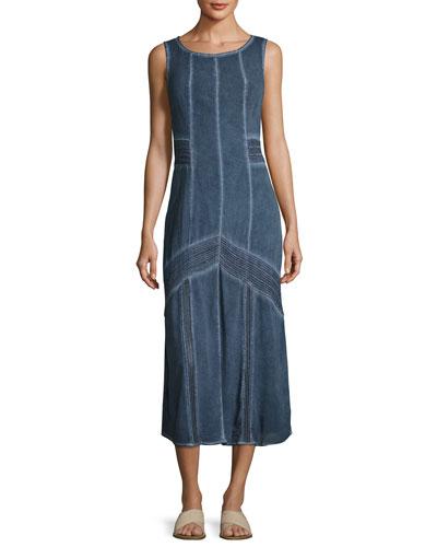 Fiorenza Sleeveless Midi Dress W/