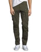 Rovic Zip-pocket 3d Slim Tapered Cargo Jeans