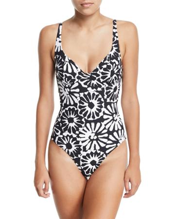 Pomelo V-neck One-piece