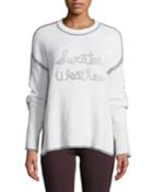 Sweater Weather Embroidered Crewneck