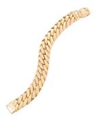18k Rose Gold Flat Curb