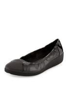 F-pop&trade; Patent Ballerina Flat