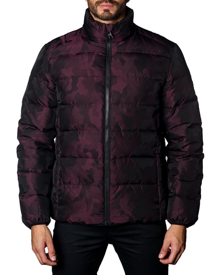 Men's Geneva 2b Heavy Camo Quilted Puffer Jacket