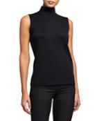 Santana Knit Mock-neck Wool-blend