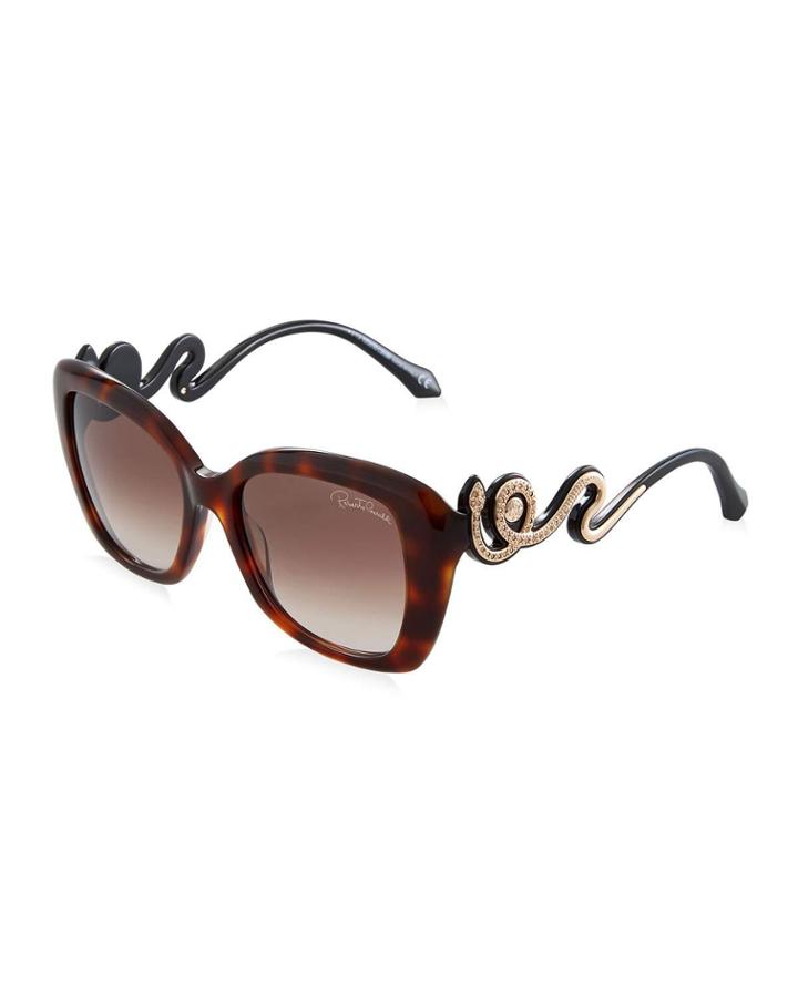 Oversized Square Acetate Snake