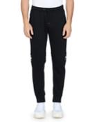 Men's Back-stripe Jersey Jogger Pants