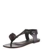 Jarley Leather Thong