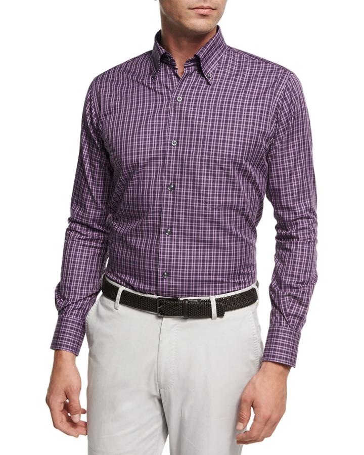 Autumn Check Cotton Sport