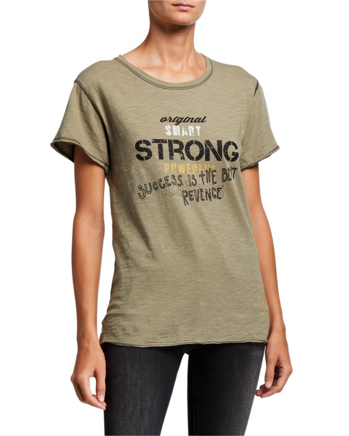 Strong Typographic Tee