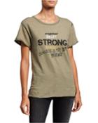 Strong Typographic Tee