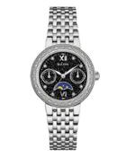 31mm Pave Diamond Moon Phase Watch