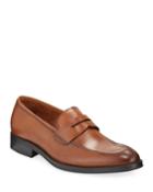 Men's Leather Penny Loafer Slip-on Dress