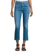 The Nerd Flare-leg Cropped Jeans,