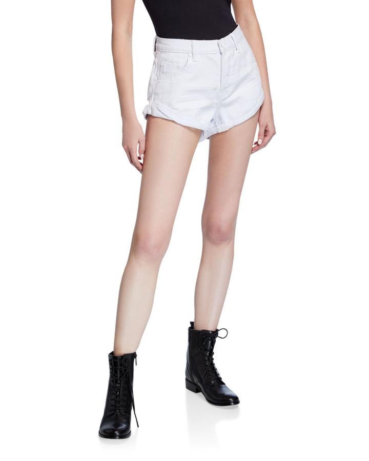 Bandits Distressed Rigid Double-cuff Denim