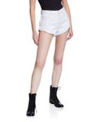Bandits Distressed Rigid Double-cuff Denim