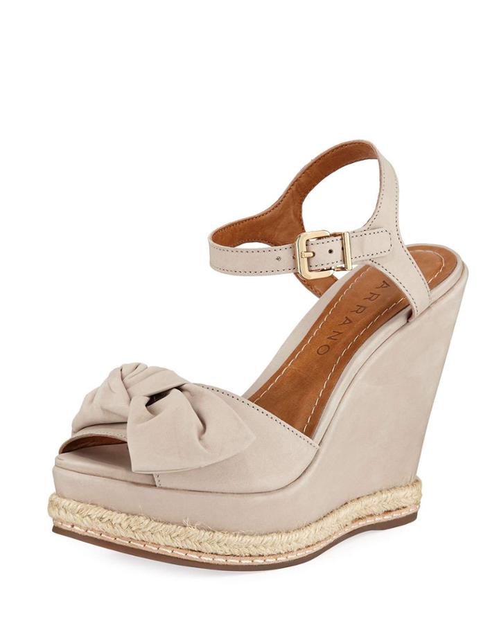 Kendra Leather Wedge