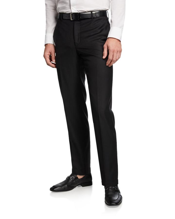 Men's 130s Wool Twill Dress Pants