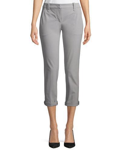 Monili-trimmed Cigarette Pants