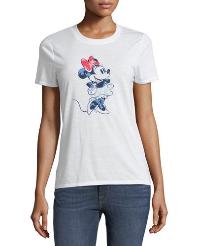 Minnie Mouse Hi-lo Graphic Tee