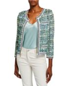 Marble Tweed Knit Jacket