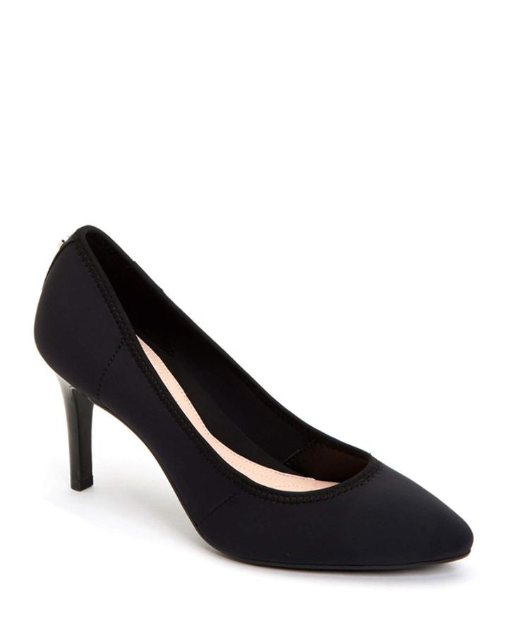 Tess Neoprene Point-toe Pumps