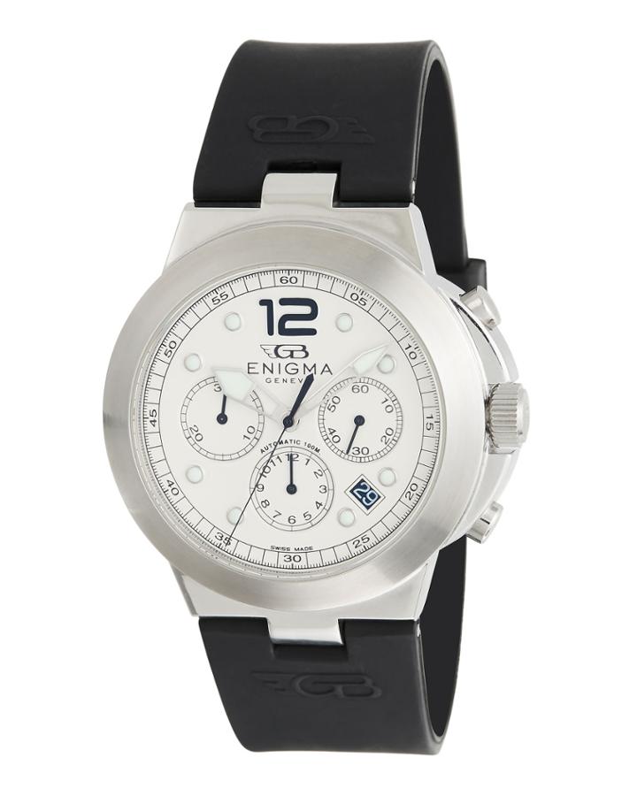 Men's Chronograph Watch W/ Rubber