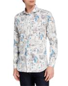 Men's Street-print Long-sleeve